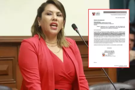 Digna Calle pide que se debata proyecto que busca la renuncia voluntaria de los