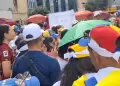 ATU anuncia desvo de Corredor Azul por manifestaciones de venezolanos en la Av. Arequipa