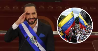 Nayib Bukele est en Venezuela?