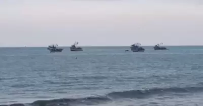 Cuatro pescadores desaparecen en altamar de Tumbes.