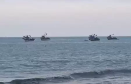 Cuatro pescadores desaparecen en altamar de Tumbes.