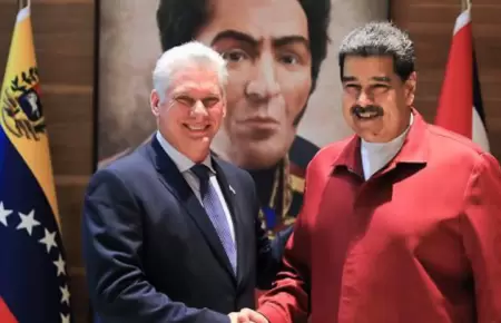 Presidente de Cuba lleg a Venezuela para asistir a toma de mando de Maduro.