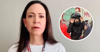 Mara Corina Machado revel detalles de su detencin.