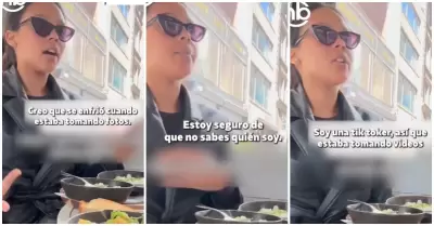 Influencer exige cambiar su comida tras dejarla enfriar por grabar contenido