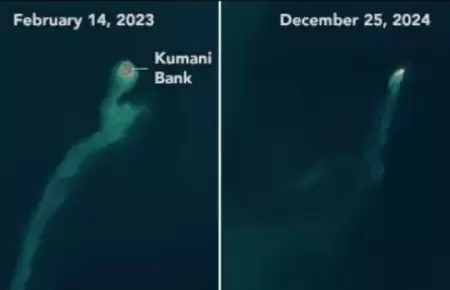 "Isla fantasma" segn la NASA.