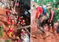 Trgico! Deslizamientos de tierra por lluvias torrenciales dejan al menos 10 fallecidos