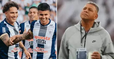 'Puma' Carranza muestra su apoyo total a Alianza Lima.