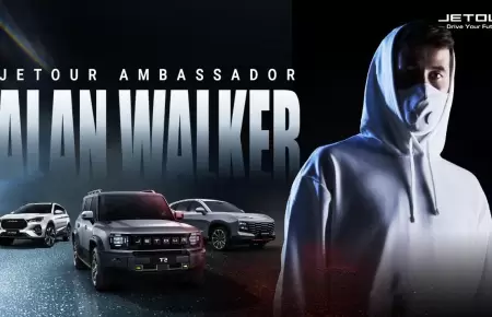 Colaboracion de JETOUR con Alan Walker