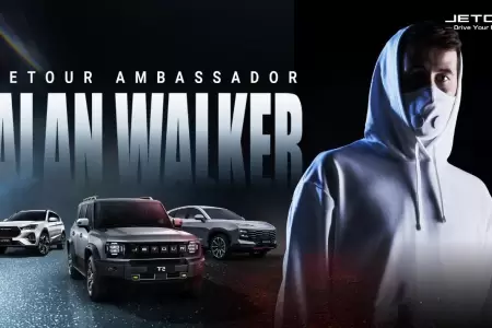 Colaboracion de JETOUR con Alan Walker