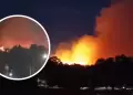 Un fuerte incendio forestal viene azotando la sierra de Argentina: Esto se sabe hasta el momento