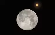 Espectculo astronmico: Marte y la Luna brillaron juntos en el cielo peruano este lunes 13 de enero