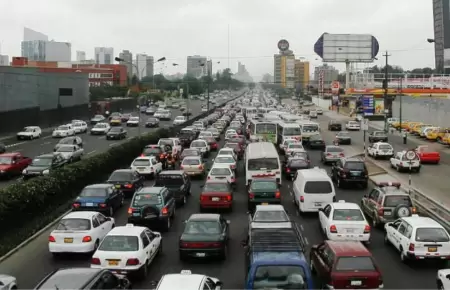 Trfico en ciudades del Per