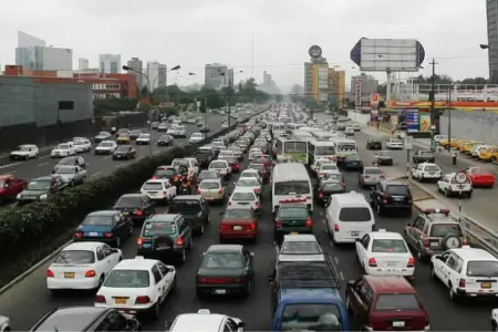 Trfico en ciudades del Per