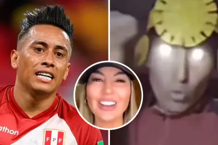 Pamela Lpez compara a Christian Cueva con 'Atahualpa de TikTok'.