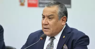 Gustavo Adrianzn, presidente del Consejo de Ministros.