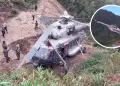 Helicptero con 11 policas a bordo sufre APARATOSO accidente en Amazonas: Escena qued captada en VIDEO