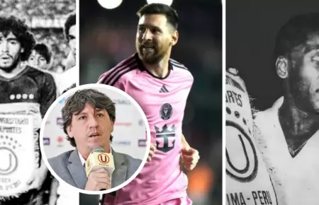 Ferrari destaca la llegada de Messi para enfrentar a la U y recuerda a Maradona