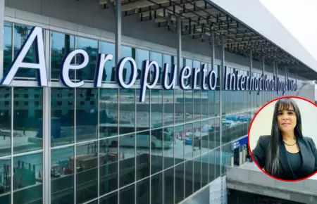 Ministra de Comercio Exterior y Turismo sobre aeropuerto Jorge Chvez.