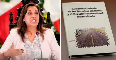 Ordenan retiro del libro de Dina Boluarte de la Biblioteca Nacional por plagio.