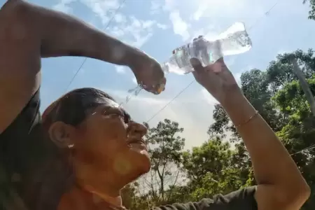 Advierten fuerte calor en la Selva