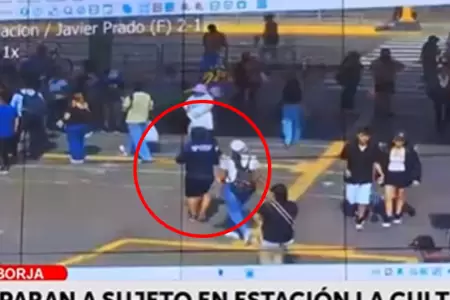 Joven fue baleado en la Estacin La Cultura del Metro de Lima.