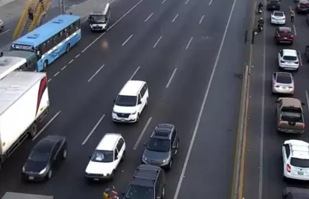 Cierre de puente peatonal Palmeras