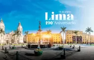 Lima est de fiesta! La 'Ciudad de los Reyes' celebra sus 490 aos de fundacin