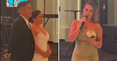 Jossmery Toledo lanza incmodo comentario sobre su amiga el da de su boda.