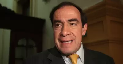 Yonhy Lescano, excongresista de la Repblica.