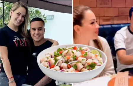 Jess Barco cont la vez que no tena para pagar ceviche a Melissa Klug.