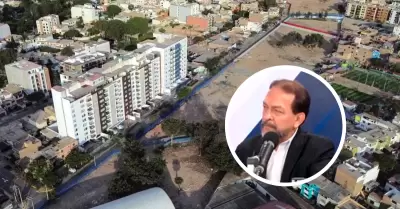 Martn D'azevedo comparti su respaldo a la Municipalidad de Lima en la construc