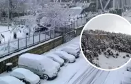 Cientos de personas quedaron atrapadas en la nieve tras fuerte tormenta en Argelia