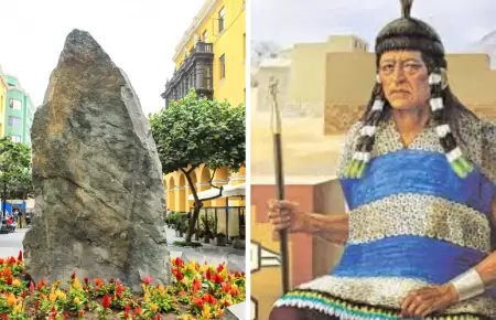 La piedra basal andina el homenaje a Taulichusco