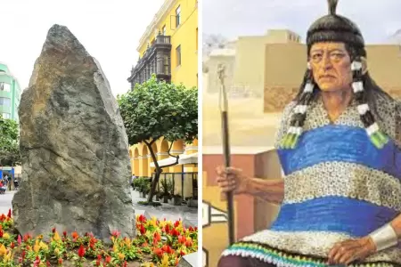 La piedra basal andina el homenaje a Taulichusco