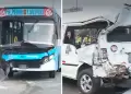 Accidente en Panamericana Sur: Choque entre bus Etsibosa y una combi dej al menos 11 heridos