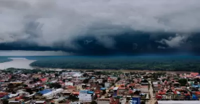 Vientos azotarn la selva peruana.