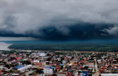 Vientos azotarn la selva peruana.