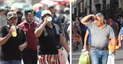 Agotamiento por calor y golpe de calor, Minsa explica ambos.