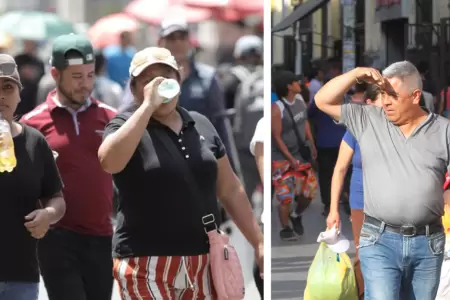 Agotamiento por calor y golpe de calor, Minsa explica ambos.