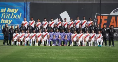 La Seleccin Peruana Sub-20 present a su nmina oficial para el Sudamericano.