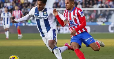 Renato Tapia fue figura en el Legans 1-0 Atltico Madrid.