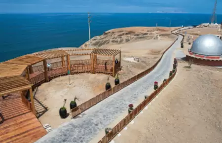 Mirador en Chorrillos.