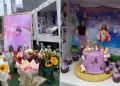 Mujer realiza emotivo quinceaero para su hija fallecida en cementerio: "El cielo est de fiesta"