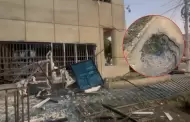 Atentado en Trujillo: As qued la sede del Ministerio Pblico tras detonacin de explosivo