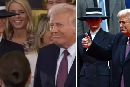 Donald Trump y el incmodo momento que vivi con su esposa.