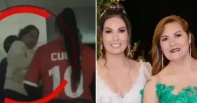 Pamela Lpez se pronuncia tras video de madre de Cueva y Pamela Franco.