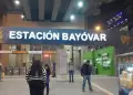 Estacin Bayvar: Menor sufre tenso momento al quedarse atrapado en escalera mecnica de la estacin Bayvar.