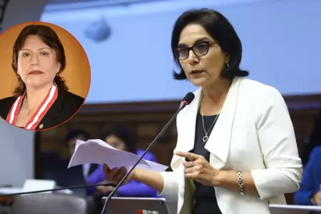 Patricia Jurez, vicepresidenta del Congreso, tras denuncia constitucional