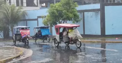 Senamhi alerta lluvias en 22 provincias de la selva.