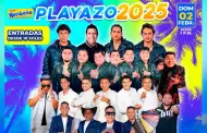 Playazo 2025: Celebra el verano con cumbia, salsa, vallenato y ms este 2 de febrero en Chorrillos